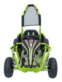 Pojazd Gokart Elektryczny MIGHTY Zielony