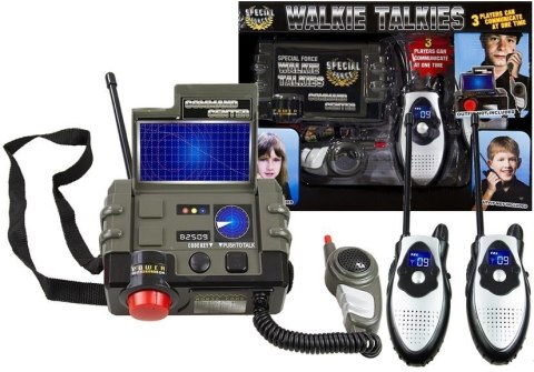 Zestaw Walkie Talkie Baza Krótkofalówki Radio Zestaw Walkie Talkie Baza Krótkofalówki Radio