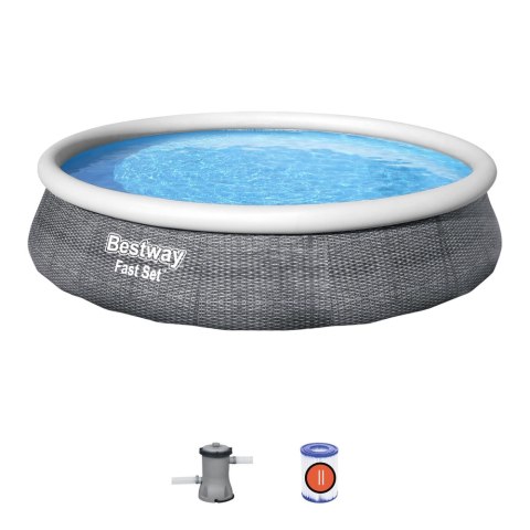 Basen ogrodowy rozporowy 396 x 84 cm Bestway 57376 Basen ogrodowy rozporowy 396 x 84 cm Bestway 57376