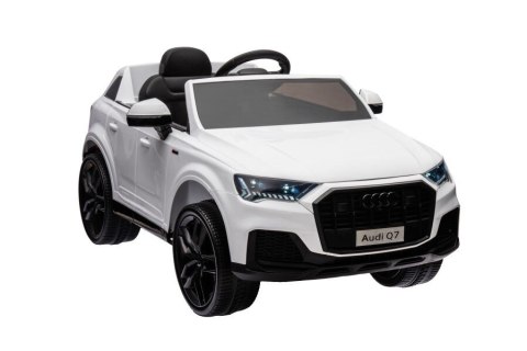 Auto na Akumulator Audi Q7 Białe Auto na Akumulator Audi Q7 Białe