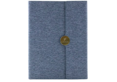 Notes Biurowy Na Magnes Notatnik W Linie A5 Z Obiciem Szary Notes Biurowy Na Magnes Notatnik W Linie A5 Z Obiciem Szary